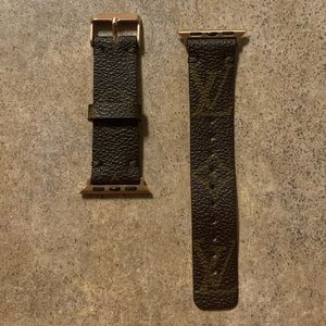 Monogram LV Apple Watch band